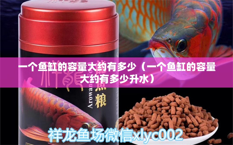 一個魚缸的容量大約有多少（一個魚缸的容量大約有多少升水） 其他品牌魚缸