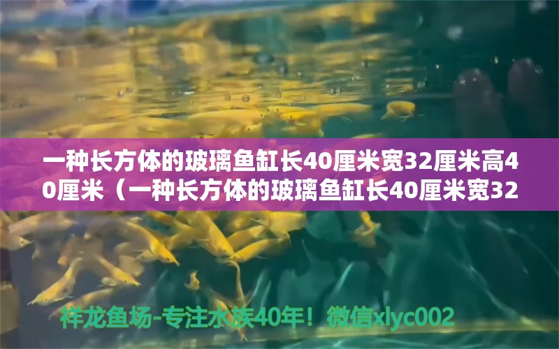 一種長方體的玻璃魚缸長40厘米寬32厘米高40厘米（一種長方體的玻璃魚缸長40厘米寬32厘米高40厘米是多少）