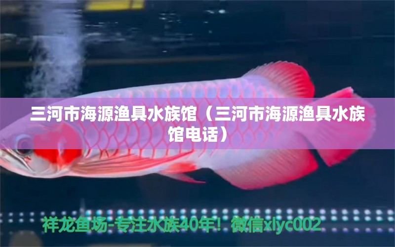 三河市海源漁具水族館（三河市海源漁具水族館電話） 全國水族館企業(yè)名錄