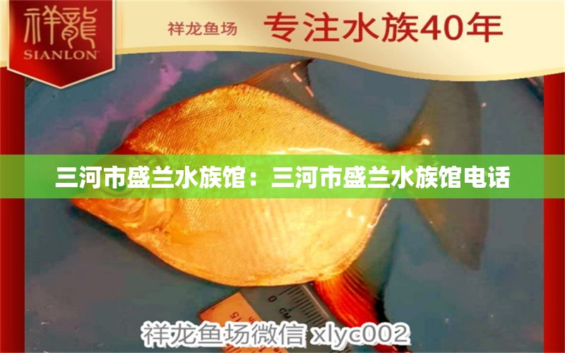 三河市盛蘭水族館：三河市盛蘭水族館電話 全國水族館企業(yè)名錄