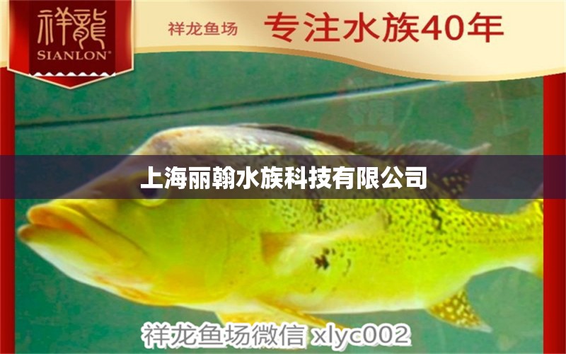 上海麗翰水族科技有限公司 全國水族館企業(yè)名錄