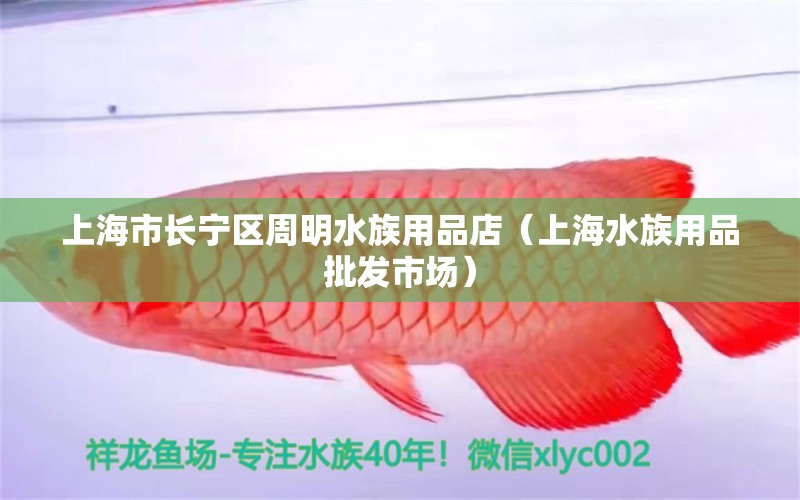 上海市長寧區(qū)周明水族用品店（上海水族用品批發(fā)市場）