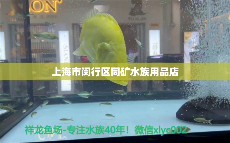 上海市閔行區(qū)同礦水族用品店