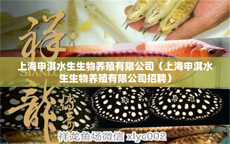 上海申淇水生生物養(yǎng)殖有限公司（上海申淇水生生物養(yǎng)殖有限公司招聘） 全國水族館企業(yè)名錄