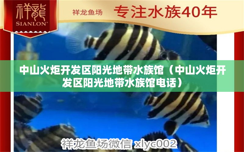 中山火炬開發(fā)區(qū)陽光地帶水族館（中山火炬開發(fā)區(qū)陽光地帶水族館電話） 全國水族館企業(yè)名錄