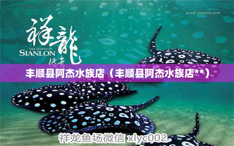 豐順縣阿杰水族店（豐順縣阿杰水族店**）