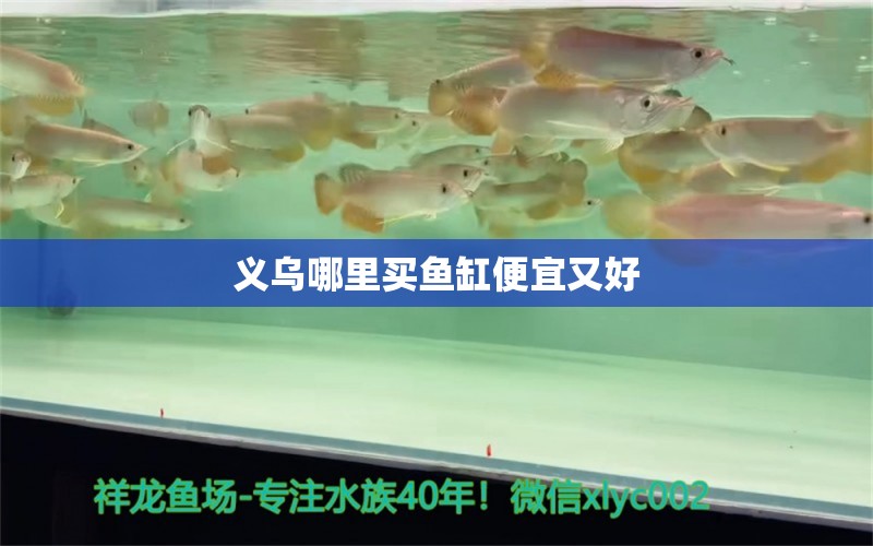 義烏哪里買魚缸便宜又好