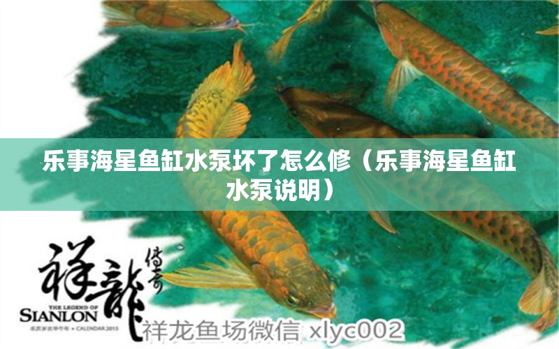 樂事海星魚缸水泵壞了怎么修（樂事海星魚缸水泵說明）