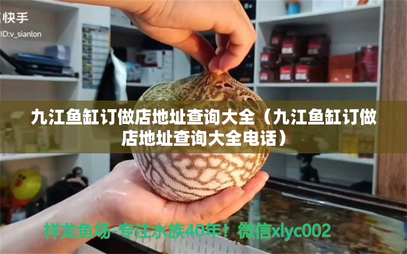 九江魚缸訂做店地址查詢大全（九江魚缸訂做店地址查詢大全電話） 觀賞魚市場(chǎng)（混養(yǎng)魚）