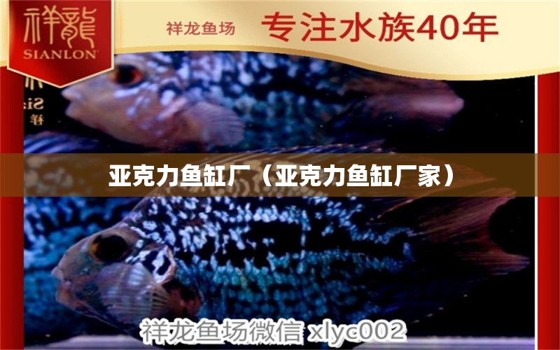 亞克力魚缸廠（亞克力魚缸廠家）