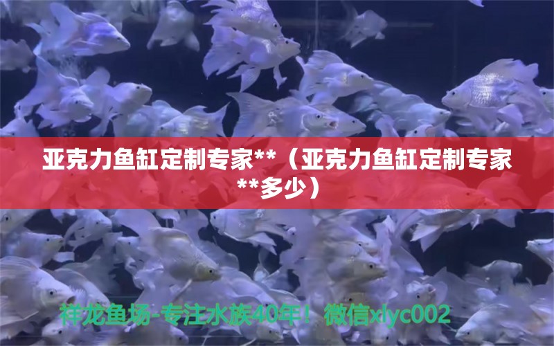 亞克力魚缸定制專家**（亞克力魚缸定制專家**多少）