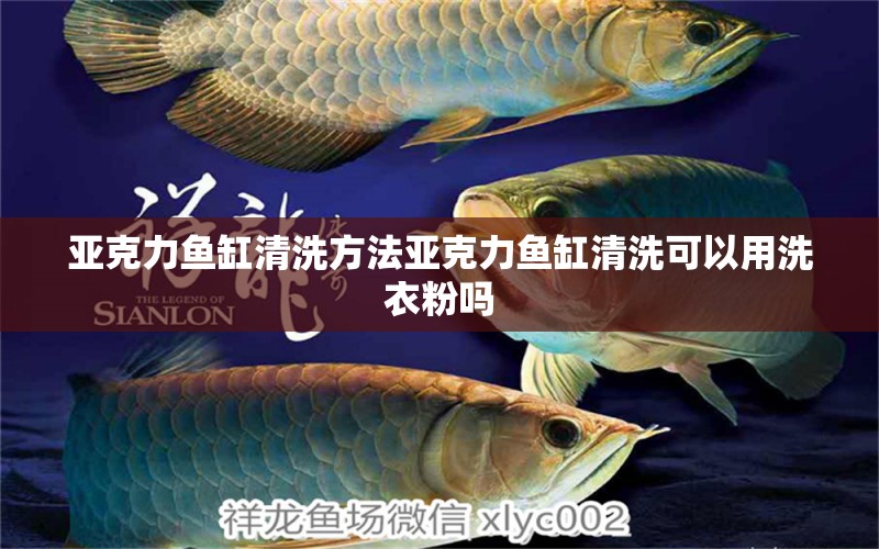 亞克力魚缸清洗方法亞克力魚缸清洗可以用洗衣粉嗎