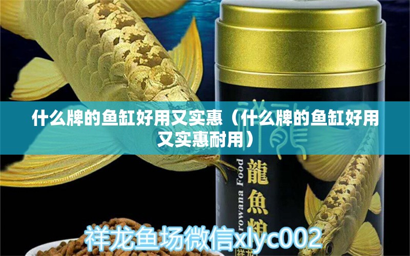 什么牌的魚缸好用又實惠（什么牌的魚缸好用又實惠耐用）