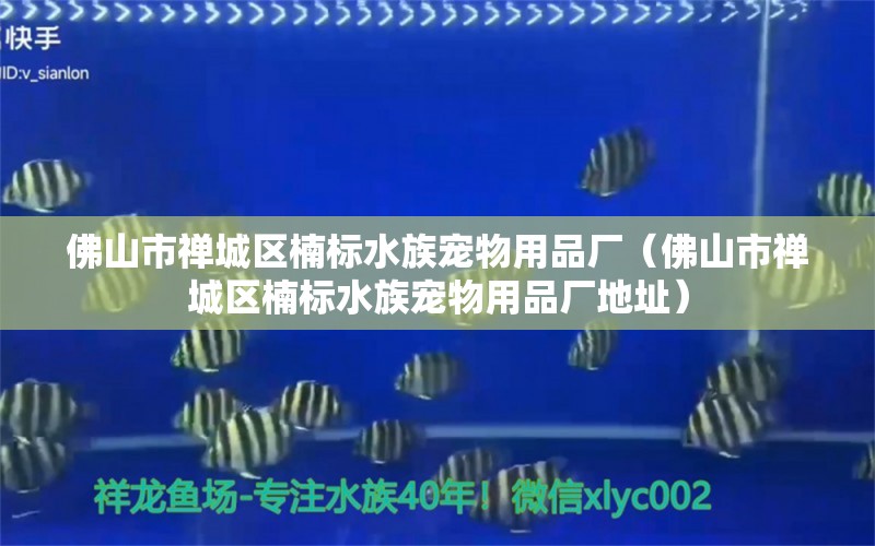 佛山市禪城區(qū)楠標(biāo)水族寵物用品廠（佛山市禪城區(qū)楠標(biāo)水族寵物用品廠地址）