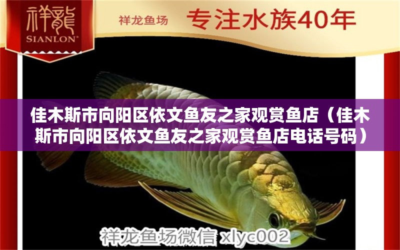 佳木斯市向陽區(qū)依文魚友之家觀賞魚店（佳木斯市向陽區(qū)依文魚友之家觀賞魚店電話號碼）