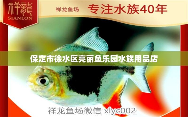 保定市徐水區(qū)亮麗魚樂園水族用品店 水族用品