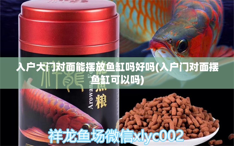 入戶大門對(duì)面能擺放魚缸嗎好嗎(入戶門對(duì)面擺魚缸可以嗎) 黃金貓魚