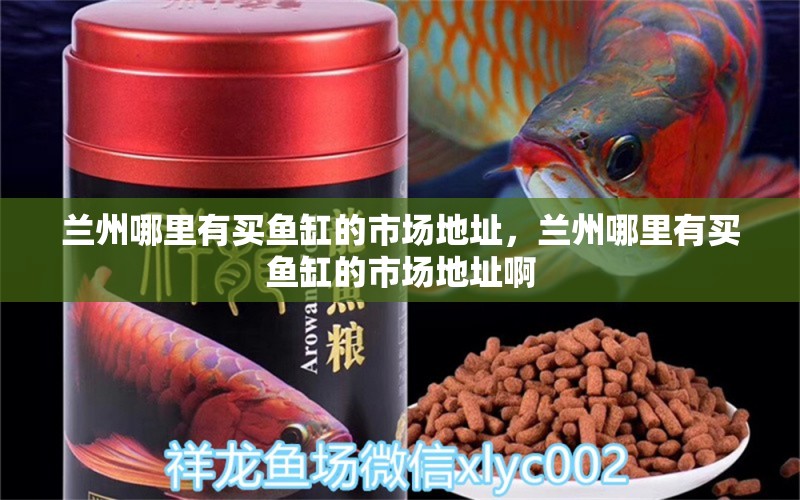 蘭州哪里有買魚缸的市場地址，蘭州哪里有買魚缸的市場地址啊 PH調節(jié)劑