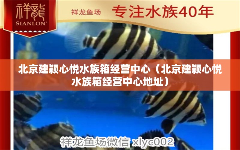 北京建穎心悅水族箱經(jīng)營中心（北京建穎心悅水族箱經(jīng)營中心地址）