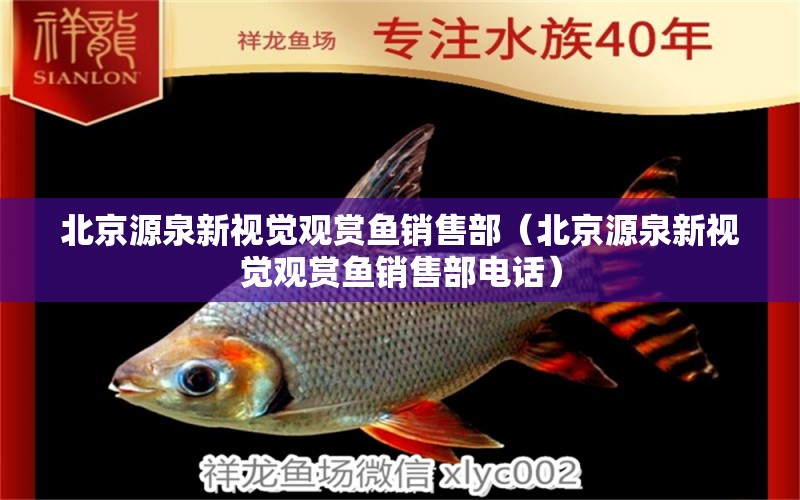 北京源泉新視覺觀賞魚銷售部（北京源泉新視覺觀賞魚銷售部電話）