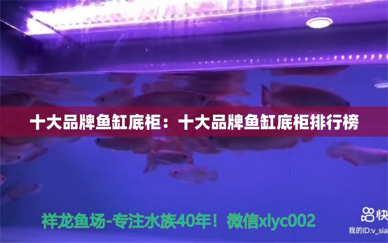 十大品牌魚缸底柜：十大品牌魚缸底柜排行榜