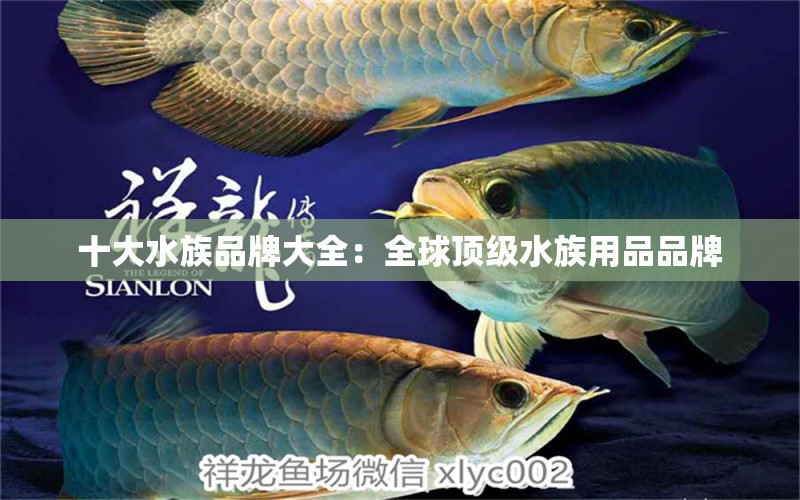 十大水族品牌大全：全球頂級水族用品品牌 水族品牌