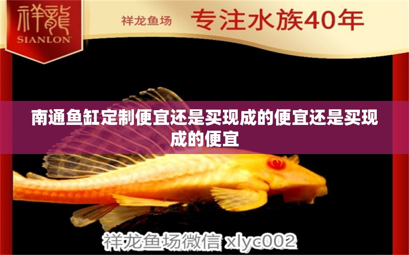 南通魚(yú)缸定制便宜還是買(mǎi)現(xiàn)成的便宜還是買(mǎi)現(xiàn)成的便宜 養(yǎng)魚(yú)知識(shí) 第1張