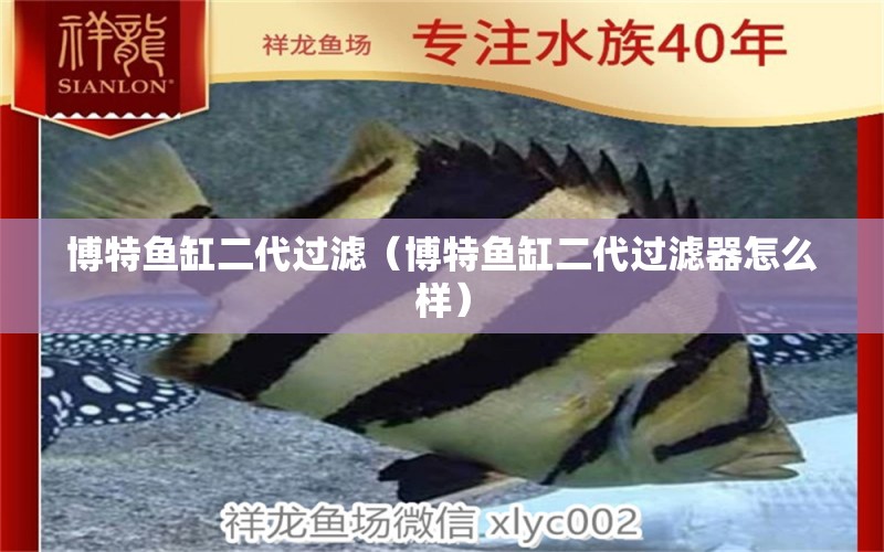 博特魚缸二代過濾（博特魚缸二代過濾器怎么樣） 博特水族