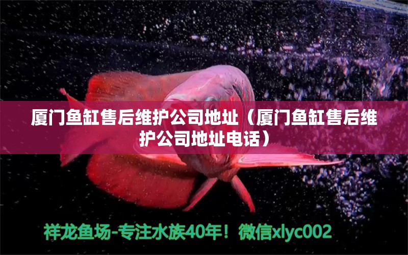 廈門魚缸售后維護公司地址（廈門魚缸售后維護公司地址電話）