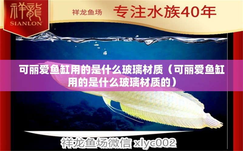 可麗愛(ài)魚(yú)缸用的是什么玻璃材質(zhì)（可麗愛(ài)魚(yú)缸用的是什么玻璃材質(zhì)的）