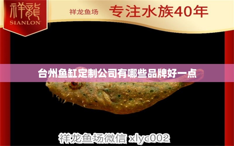 臺州魚缸定制公司有哪些品牌好一點