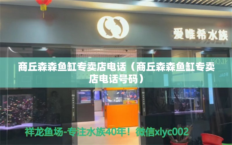 商丘森森魚缸專賣店電話（商丘森森魚缸專賣店電話號(hào)碼） 祥龍魚場(chǎng)品牌產(chǎn)品