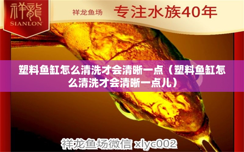 塑料魚缸怎么清洗才會清晰一點（塑料魚缸怎么清洗才會清晰一點兒） 廣州觀賞魚批發(fā)市場