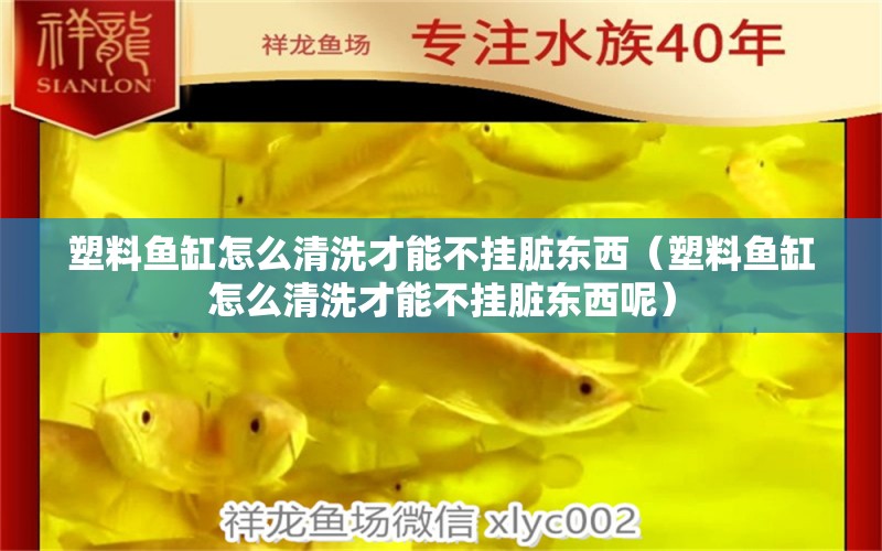 塑料魚缸怎么清洗才能不掛臟東西（塑料魚缸怎么清洗才能不掛臟東西呢）