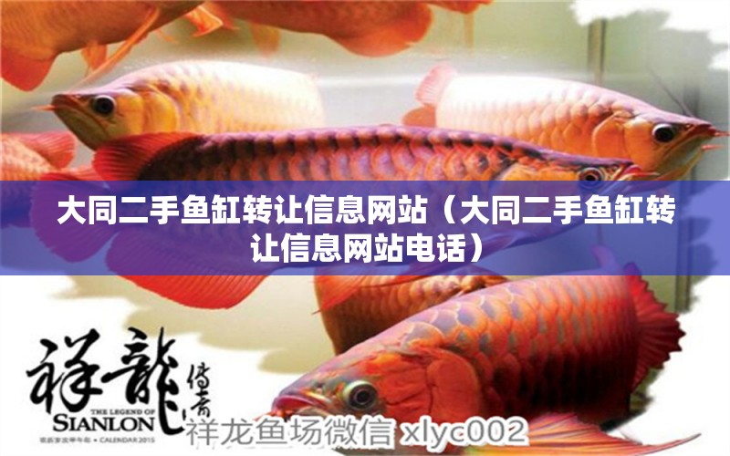 大同二手魚缸轉(zhuǎn)讓信息網(wǎng)站（大同二手魚缸轉(zhuǎn)讓信息網(wǎng)站電話）