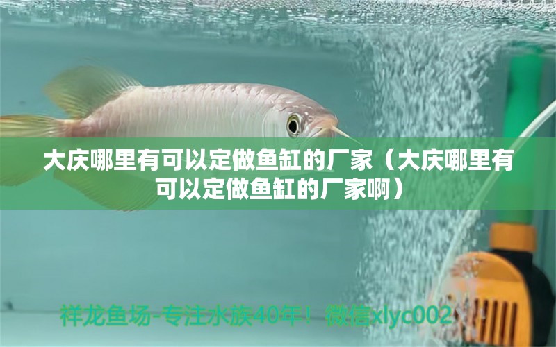 大慶哪里有可以定做魚缸的廠家（大慶哪里有可以定做魚缸的廠家?。?南美異形觀賞魚