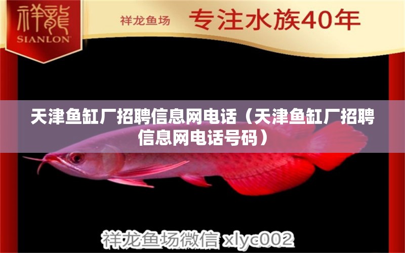 天津魚缸廠招聘信息網(wǎng)電話（天津魚缸廠招聘信息網(wǎng)電話號(hào)碼）