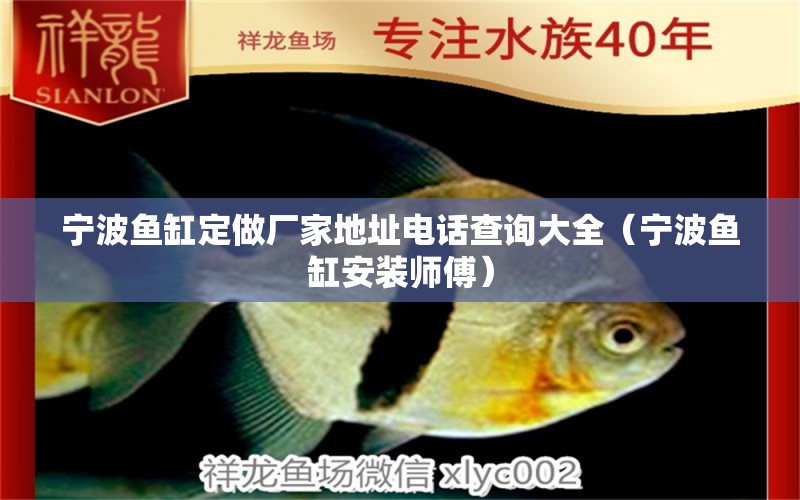 寧波魚缸定做廠家地址電話查詢大全（寧波魚缸安裝師傅）