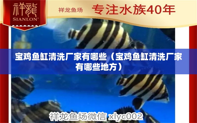 寶雞魚缸清洗廠家有哪些（寶雞魚缸清洗廠家有哪些地方）