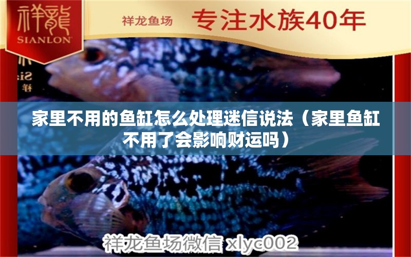 家里不用的魚缸怎么處理迷信說法（家里魚缸不用了會(huì)影響財(cái)運(yùn)嗎） 廣州觀賞魚批發(fā)市場(chǎng) 第2張