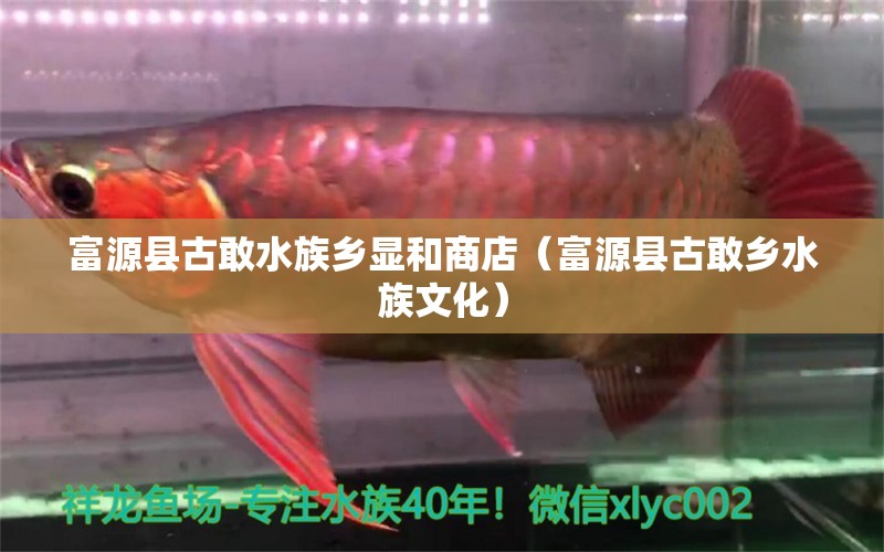 富源縣古敢水族鄉(xiāng)顯和商店（富源縣古敢鄉(xiāng)水族文化）