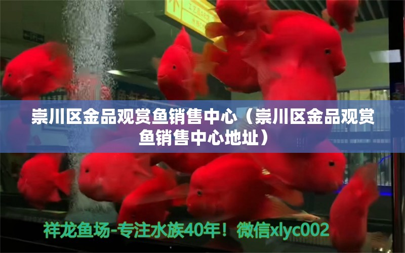 崇川區(qū)金品觀賞魚銷售中心（崇川區(qū)金品觀賞魚銷售中心地址）