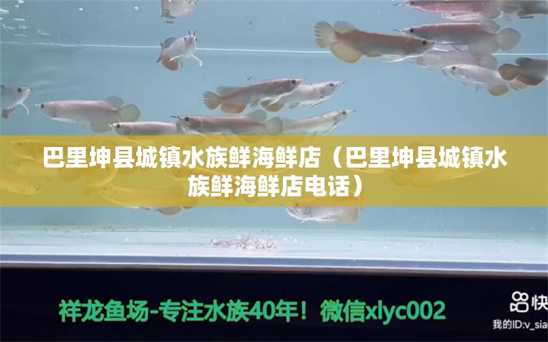 巴里坤縣城鎮(zhèn)水族鮮海鮮店（巴里坤縣城鎮(zhèn)水族鮮海鮮店電話） 全國水族館企業(yè)名錄