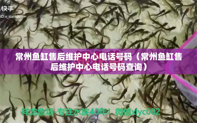 常州魚缸售后維護(hù)中心電話號碼（常州魚缸售后維護(hù)中心電話號碼查詢）