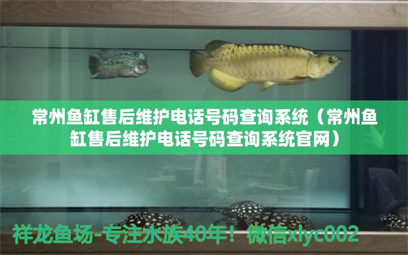 常州魚缸售后維護(hù)電話號(hào)碼查詢系統(tǒng)（常州魚缸售后維護(hù)電話號(hào)碼查詢系統(tǒng)官網(wǎng)）