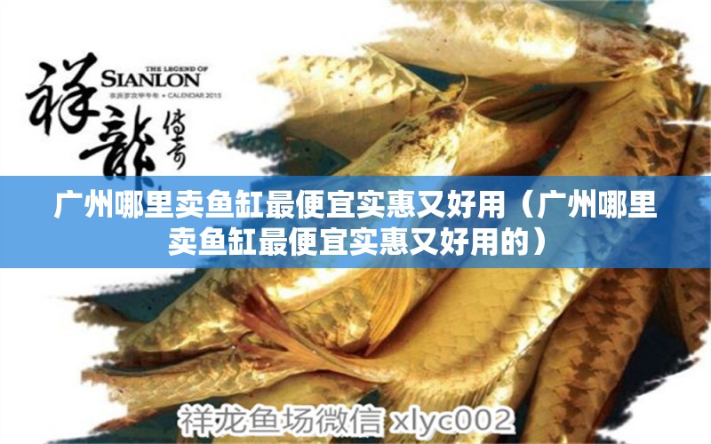 廣州哪里賣魚缸最便宜實惠又好用（廣州哪里賣魚缸最便宜實惠又好用的）