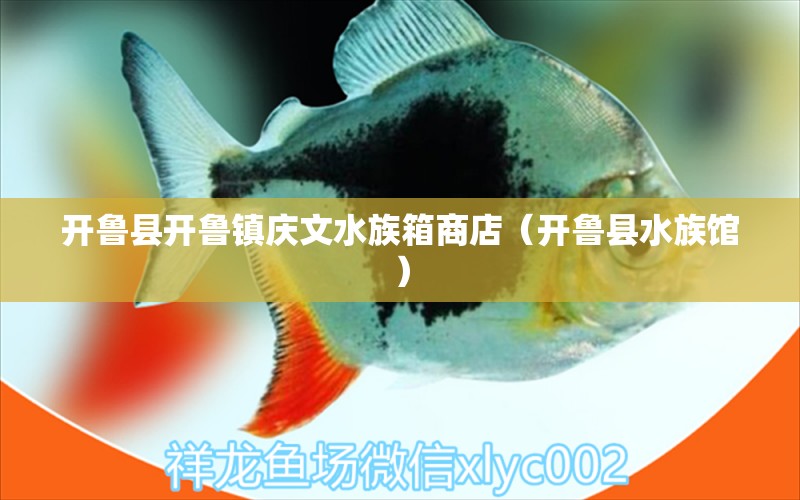 開魯縣開魯鎮(zhèn)慶文水族箱商店（開魯縣水族館）