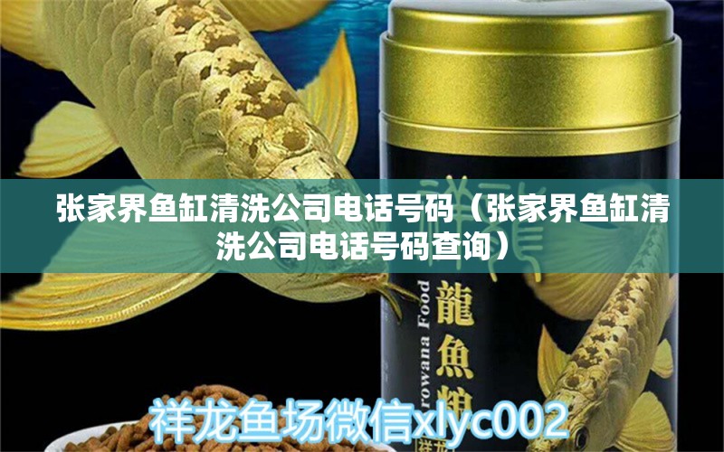 張家界魚缸清洗公司電話號(hào)碼（張家界魚缸清洗公司電話號(hào)碼查詢）