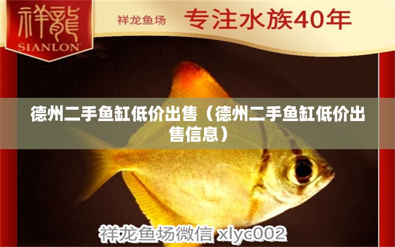 德州二手魚缸低價出售（德州二手魚缸低價出售信息）