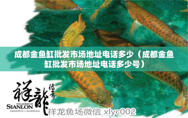 成都金魚缸批發(fā)市場地址電話多少（成都金魚缸批發(fā)市場地址電話多少號）